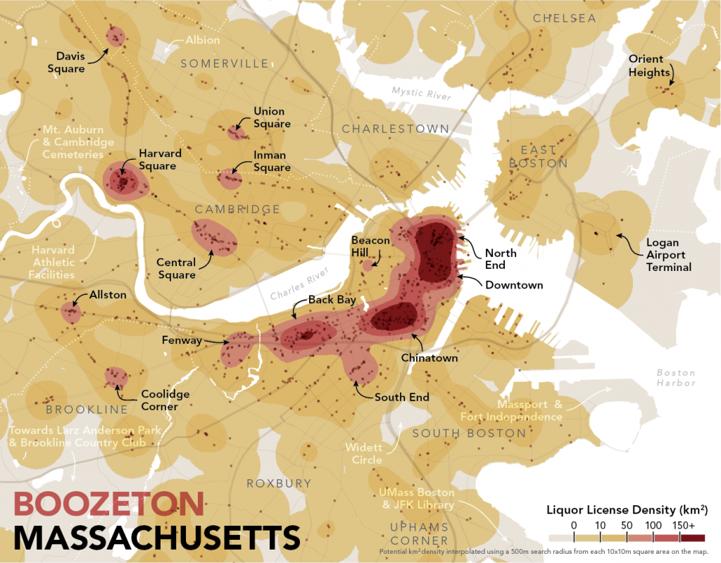 Boston Area Access to Liquor (Large)