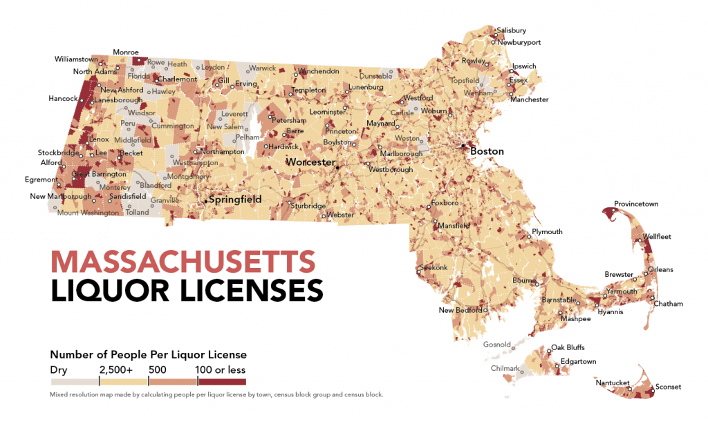 People per Liquor License (Large)