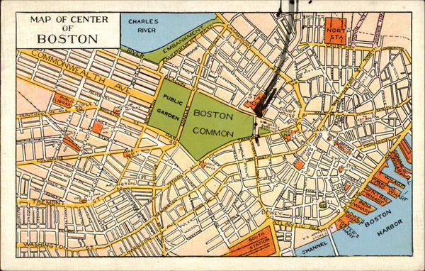 boston center map Bostonography Page 8 boston center map